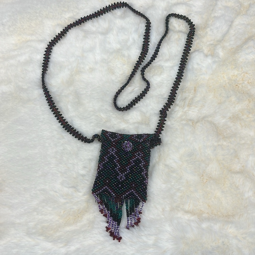 Beaded Medicine Pouch Nonworking